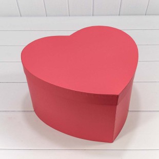 Коробки "Сердце" Набор 1/12 36*34,1*20,1 Коралловый 1/2 Арт: 7211201/1910