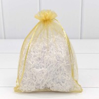 Мешочки из органзы 17*23 Золотой 1/100 1/3000 Арт: 000801-7E