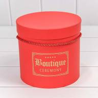 Коробки Цилиндр Набор 1/3 18,3*17,2 "Boutique" Красный 1/12 Арт: 720195/4 - Коробки Цилиндр Набор 1/3 18,3*17,2 "Boutique" Красный 1/12 Арт: 720195/4