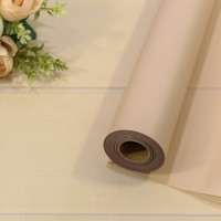 Плёнка 58см 800г матовая однотонная 55мкм Розовато-серый 1/12 Арт: 1857/6029