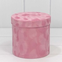 Коробки Цилиндр Набор 1/3 18*17 "Бархатный" Розовый 1/12 Арт: 720112/131
