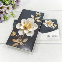 Конверт подарочный 16,5*9см 360 1/10 1/250 Арт: 003004/360