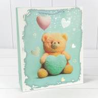 Пакет подарочный с тиснением "Мишки" (микс 314) 26*32*10 210г 1/20 1/240 Арт: 000314C - Пакет подарочный с тиснением "Мишки" (микс 314) 26*32*10 210г 1/20 1/240 Арт: 000314C