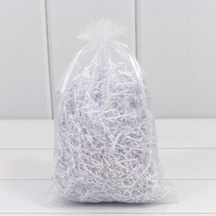 Мешочки из органзы 20*30 Белый 1/100 1/2000 Арт: 000801-6K
