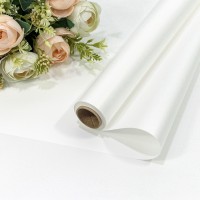 Плёнка 0,58*10м глянцевая "Корейская" 55мкм Белый 1/30 Арт: 001338/17