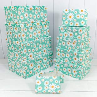 Коробки Прямоугольные Набор 1/10 34*26*15,3 "Цветы"-2892 1/6 Арт: 721604/2892