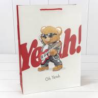 Пакет подарочный с тиснением "Мишки" (микс 109) 30*41,5*12 210г 1/20 1/80 Арт: 000109A - Пакет подарочный с тиснением "Мишки" (микс 109) 30*41,5*12 210г 1/20 1/80 Арт: 000109A