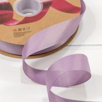 Лента Репсовая 2,5см*100ярд Класс А Бледно-фиолетовый 1/8 1/32 Арт: 597-25/44