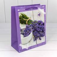 Пакет подарочный матовый &quot;Цветы&quot; (микс) 20*25*10 128г 1/20 1/480 Арт: 00026D - Пакет подарочный матовый "Цветы" (микс) 20*25*10 128г 1/20 1/480 Арт: 00026D