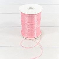 Лента Атласная Сатин (бобина) 0,3см*870ярд Розовый-04 1/40 Арт: 595-03/04