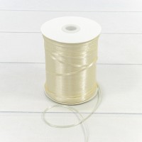 Лента Атласная Сатин (бобина) 0,3см*870ярд Бежевый 1/40 Арт: 595-03/08